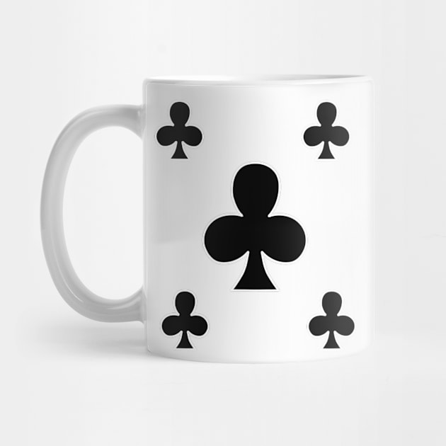 Clover Clubs Suit Playing Card Symbol by DiegoCarvalho